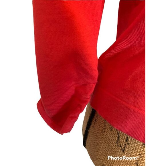 π 2/$30 π 89th & Maddison Candy Apple Red Cardigan NWT Large - Picture 2 of 5